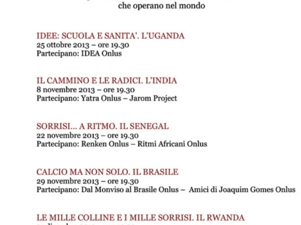 Apericena in associazione