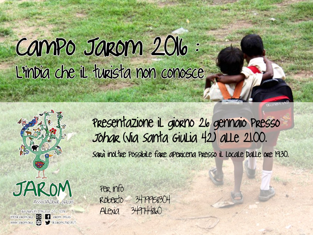 Presentazione campo 2016